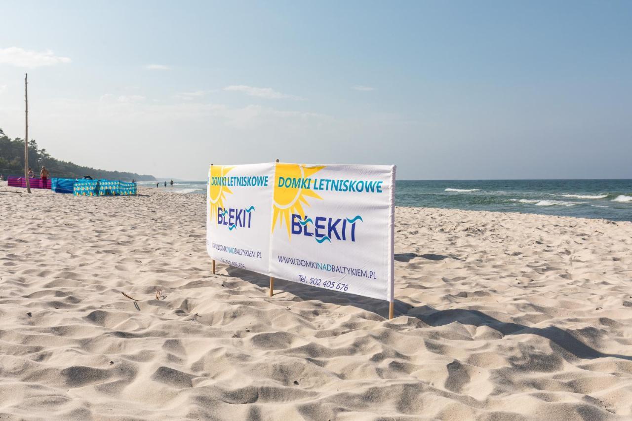 Domki Letniskowe Blekit Jastrzębia Góra Buitenkant foto